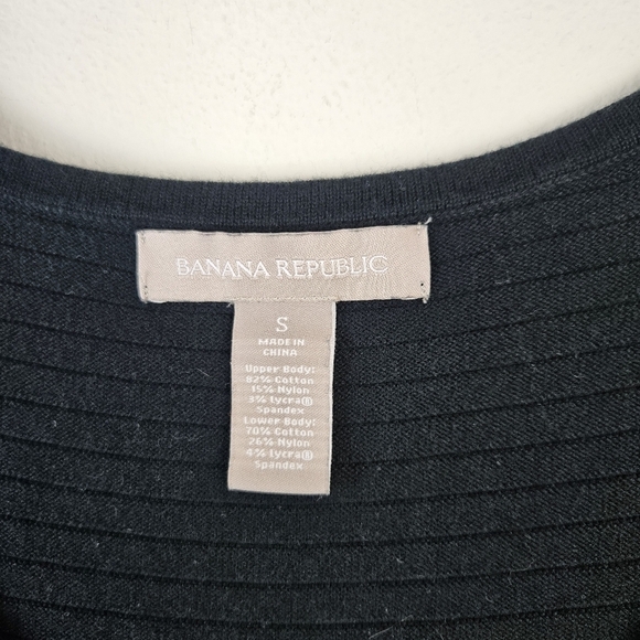 Banana Republic Black Sweater Dress Size Small - Picture 4 of 5